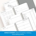 thumbnail image 4 of Blue Sky 2027 Weekly and Monthly Planner Calendar, January 2027 - December 2027, 5" x 8", Flexible Frosted Cover, Laminated Tabs, Durable Twin Wire Binding, Sophie, 4 of 11