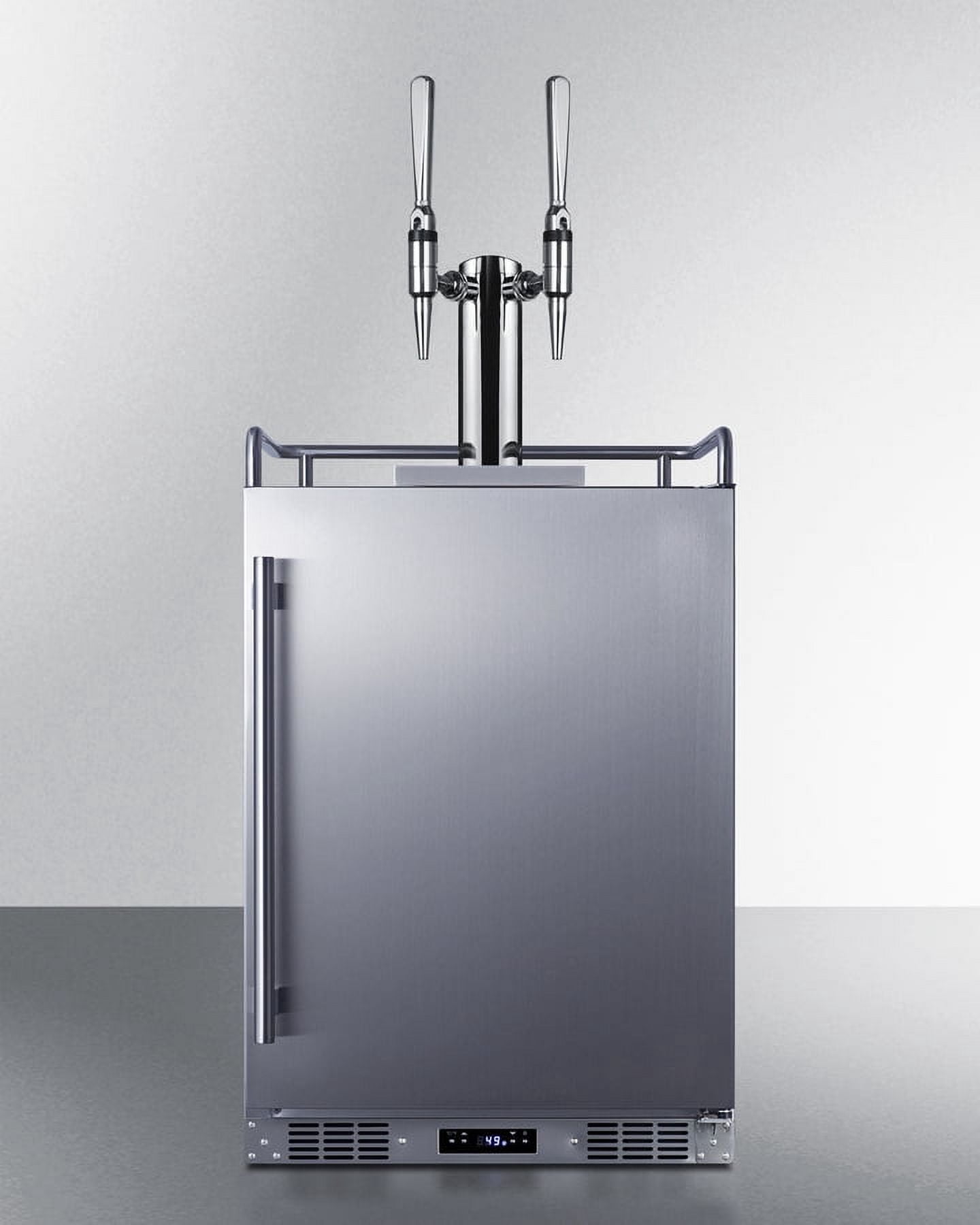 24" Wide Built-In Nitro Coffee Kegerator