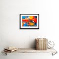 thumbnail image 2 of Abstract Expressionism Painting Art Print Black Framed Poster Wall Decor 9x7 inch, 2 of 5