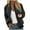 Black, variant on Bomber Jackets for Women Trendy Stand Collar Zip Up Jacket Loose Casual Jackets Lightweight Outerwear