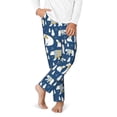 thumbnail image 2 of Yiaed cute winter bear Print Teenagers' Lounge Pants, Loose PJ Bottoms, Long Pajama Pants for Men-Medium, 2 of 6