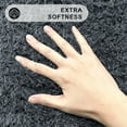 thumbnail image 3 of Evlmd New Gray Bathroom Rugs Mat, Large Bath Rug for Bathroom Floor Non-Slip, Super Elastic Silk Thread Easier to Dry Bath Shower Mat Runner, Machine Washable Bath Mat, 17" x 24", 3 of 6