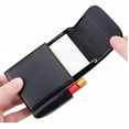 thumbnail image 3 of AOMRCOL 2026 New Leather Cigarette Case,Cigarette Holder with Pu Leather Storage Pouch,Lighter Holder and Name Card Storage Container,Nicotine Pouch Container, 3 of 6