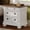 Antique White, variant on VanAcc 26" Fully Assembled Solid Wood Nightstand, Traditional Bedside Table with 3 Drawers, for Bedroom, Vintage Large Night Stand, Antique White