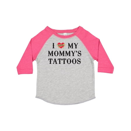 

Inktastic I Love My Mommy s Tattoos Gift Toddler Boy or Toddler Girl T-Shirt