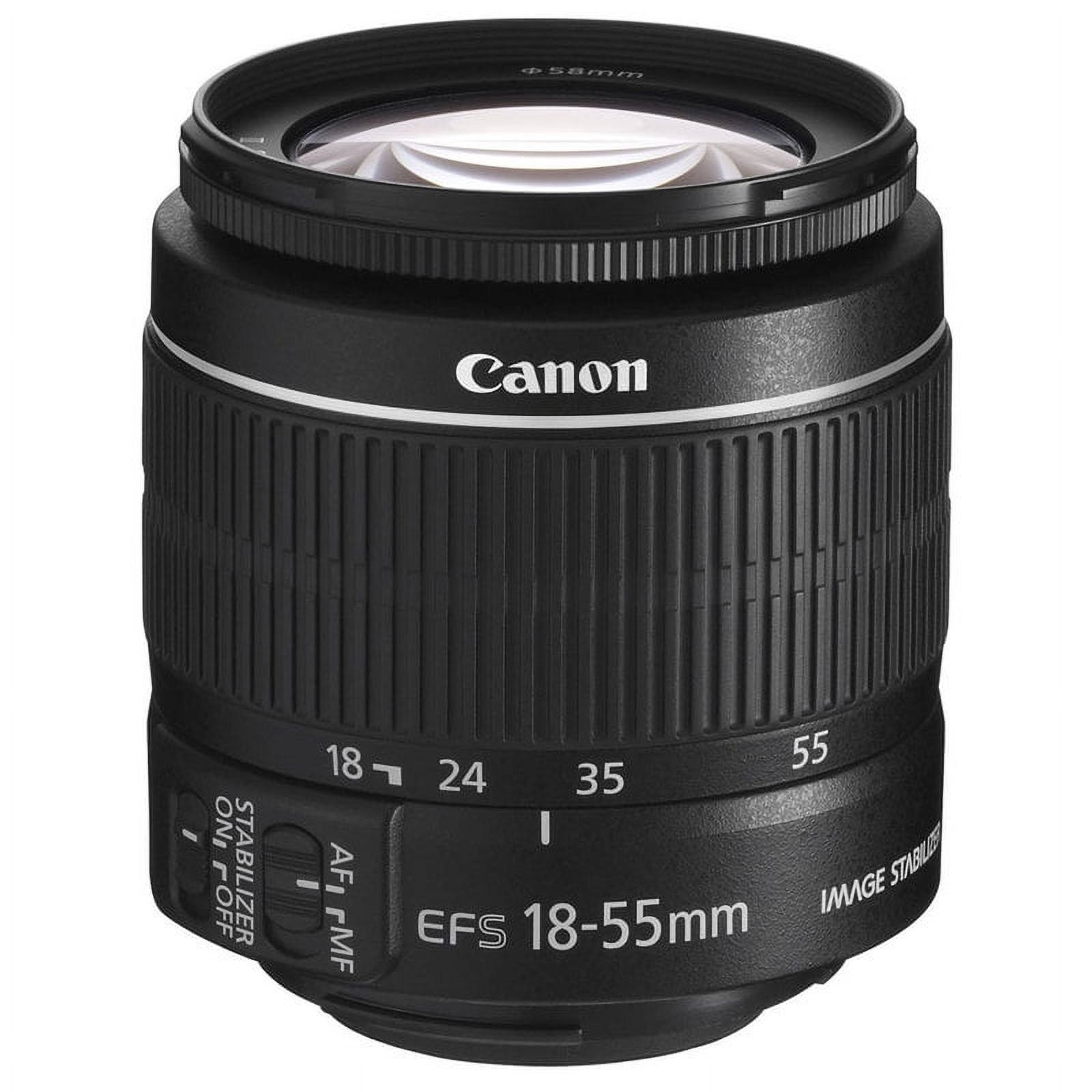 Canon EOS Rebel T6/1300D 18MP DSLR Camera + 18-55mm Lens - image 3 of 3