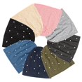 thumbnail image 2 of Practical Warm Windproof Breathable Casual Urban Bonnet Hat Autumn Winter Warm Hat Soft and Skin Friendly Pearl Hot Diamond Sleeve Cap GREY, 2 of 8