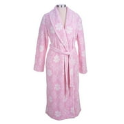 Women's Floral Angel Fleece Wrap Robe