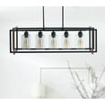 thumbnail image 5 of Aiwen Modern 5 Lights Linear Chandelier Pendant Light Farmhouse Ceiling Lamp, 5 of 10