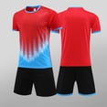 thumbnail image 4 of ITSAME Boys Athletic Outfit Sets, Breathable Quick-Dry Crewneck T-Shirt and Shorts Outdoor Sport Sets 2-Piece Red Size 11-12, 4 of 6