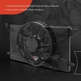thumbnail image 3 of A-Premium Engine Radiator Cooling Fan Assembly Compatible with Select Ford Models - Focus 2012-2018 - Replace# BV6Z8C607K, 3 of 8
