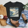 thumbnail image 6 of Scenic West Virginia State New River Gorge Bridge T-Shirt, Landscape Appalachian Tee and Souvenir, 6 of 6