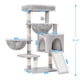 thumbnail image 3 of Cat Tree Hey-brother MPJ006SW para gatos de interior, color gris claro, 3 of 8