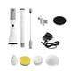 thumbnail image 2 of Cepillo de limpieza eléctrico Cepillo de limpieza de mano inalámbrico con mango de extensión ajustable, 4 cabezales de cepillo, batería de 2000 mAH para cocina, baño, pared, ventana, piso, 2 of 7