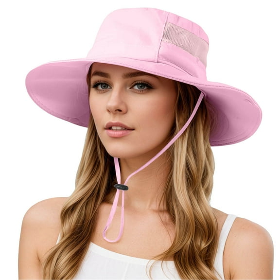 Breathable Bucket Hat For Men Women Outdoor Sports Casual Summer Sun Hat Adjustable Drawstring Lightweight Unisex Fishing Cap