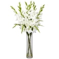 thumbnail image 2 of Large Gladiola w/Cylinder Vase Silk Arrangement, 2 of 2