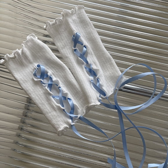 Pendientes hechos a mano con manga de mano para niña adolescente con guantes, guantes de cosplay femeninos