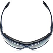 Honeywell Uvex Seismic Sealed Eyewear, Clear Lens, Polycarbonate, HC, Metallic Blue Frame