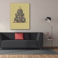 thumbnail image 3 of Epic Graffiti 'Garden Wedding Cake' by Christine Rotolo, Canvas Wall Art, 40"x54", 3 of 8