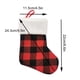 thumbnail image 3 of ¡Promoción Especial!, Calcetines navideños Bolsa de regalo navideña Colgante Calcetines con alfabeto Haig rojo Adornos para árbol de Navidad Akmoler, 3 of 9
