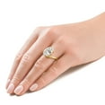 thumbnail image 3 of Pompeii Certified 7Ct Aire Oval Cut Diamond Solitaire Engagement Ring 14k Gold Lab Grown, 3 of 5