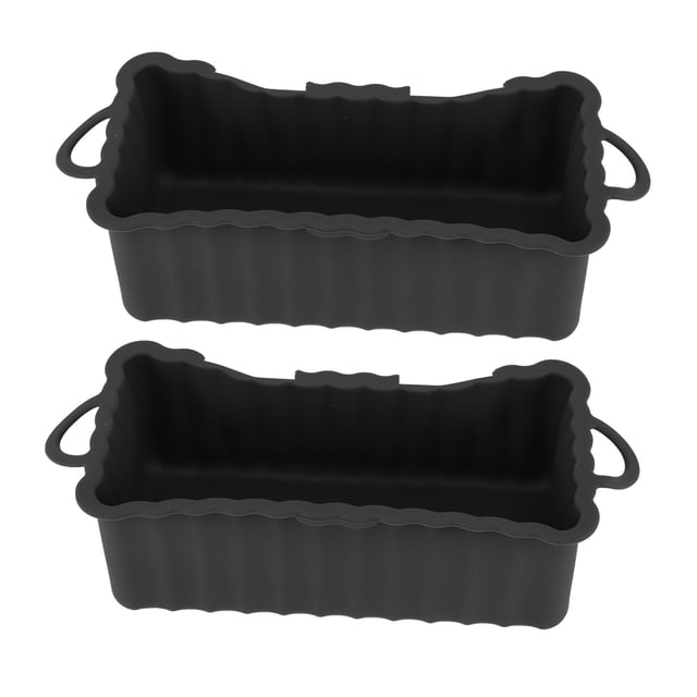 2PCS Silicone Grease Drip Pan For Blackstone Griddle, Reusable Rectangular Grease Catcher Cup Liner With Wide Compatibility, Eco Friendly, Easy To For Camping Barbeque