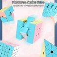 thumbnail image 5 of Professional Magic Speed Cube 2x2 3x3 4x4 5x5 Pyramid Magic Cube Cartoon-Good, 5 of 5