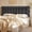 Gray, variant on Pinmoco Queen Size Upholstered Headboard with Adjustable Height, Memory Foam Cloud-Shaped Ergonomic Design, Teddy Fleece Beige
