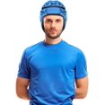 thumbnail image 4 of Soft Helmet Rugby Headguards 7v7 Rugby Helmet Soft Shell Helmet Soccer Head Protector Soft Padded Headgear Multi-Sports Padded Helmet Flag Football Helmet with Chin Strap for Youth Adult, 4 of 7