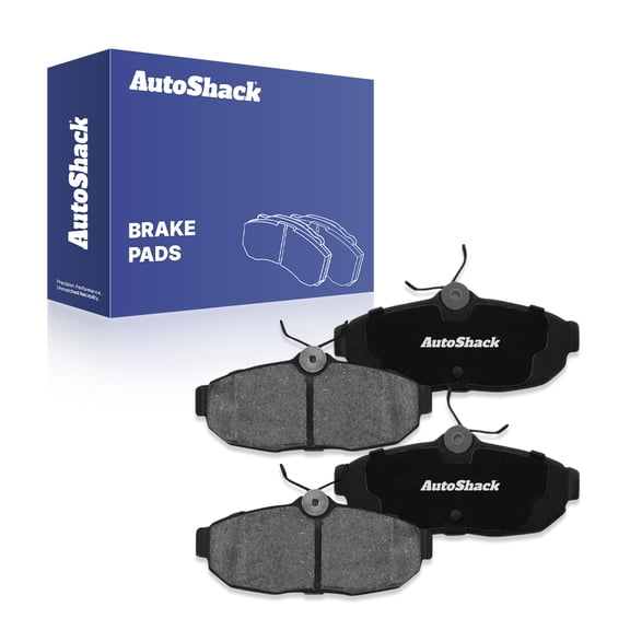 AutoShack Rear Ceramic Brake Pad Set Replacement for 2005-2011 Ford Mustang 2005-2007 Avanti Avanti 4-PC