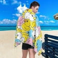 thumbnail image 5 of SKYSONIC Beach Towels 30"x60", Colorful Duck Camping Towels Animal Sand Free Beach Towel, Large Beach Towels Quick Dry Bath Travel Towels Pool Yoga Beach Mat for Men Women, 5 of 7