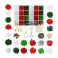 thumbnail image 2 of Kit de cuentas navideñas con cordón elástico, anillas y cuentas de cristal irregulares a granel Serie 1, 2 of 9