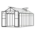 thumbnail image 2 of Polycarbonate Greenhouse 8 x 14 Ft Outdoor Walk-in Greenhouse for Garden, 2 of 12