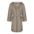 thumbnail image 3 of Jindong Robes en Peluche pour Femmes Robe en Molleton Longue Chaude Peignoir en Peluche Vêtements de Détente Robe Imprimée Confortable Robes pour Femmes, 3 of 4