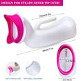thumbnail image 2 of 1000ML Unisex Portable Urinal Bottle, Spill Proof Reusable Pee Bottle for Men Women Elderly Bedridden Patient, Emergency Urination Device for Travel Car Camping Hospital, 2 of 7