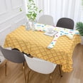 thumbnail image 5 of GZHJMY Unbreakable Square Tablecloths with Dust and Wrinkle Resistance-54x72In,Ice Cream Texture Pattern (2) Wedding Kitchen Picnic Buffet Holiday Party Decoration, 5 of 7