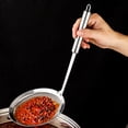 thumbnail image 3 of Maytalsory Stainless Steel Skimmer Spoon Wide Application In Various Cooking Tasks Anti-hot For Kitchen Safety 1Set, 3 of 6