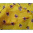 thumbnail image 4 of oneOone Silk Tabby Fabric Diamond & Paisley Block Print Fabric BTY 42 Inch Wide, 4 of 4
