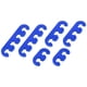 thumbnail image 1 of 6uds 7mm 8mm 9mm Coche Motor Bujía Separadores Cable Divisores Azul, 1 of 1