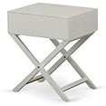 thumbnail image 6 of HBBOOMLIFE One Pc Wonderful Hamilton Night Stand with Drawer  1-Pack  in Navy Blue Finish, 6 of 7