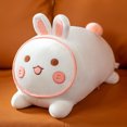thumbnail image 2 of Conejo Animales de peluche Kawaii Conejo de peluche Suave Snuggle Almohada Regalos para niños Niñas Conejito de Pascua Almohada de tela Domingo de Pascua Regalo Conejo blanco 40 cm JAMW Sencillez, 2 of 5