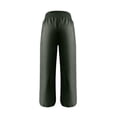 thumbnail image 6 of jiaxiM Comfy Pants Women High Waisted Wide Leg Linen Palazzo Pants Drawstring Oversized Linen Trousers for Women Lounge Pants Women Summer Beach Vacation Outfits, 6 of 6