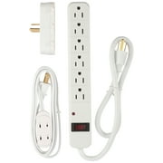 Hyper Tough Surge Protector Set 3 pc Pack (2 Pack)