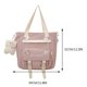 thumbnail image 2 of Bolsa ajustable para estudiantes de primaria, regalos para niños con múltiples bolsillos de nailon (bolso de hombro rosa) Tmvgtek Para Estrenar, 2 of 2