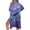 Blue-Galaxy Sea Turtle, variant on SCRAWLGOD 250th Anniversary Kimono Swimsuit Coverup Bear American Flag Print Casual Loose Beach Cover Up Soft Quick Dry Bathing Suit Cover Up for Women