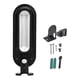 thumbnail image 1 of Lámpara solar LED para exteriores, impermeable, inducción corporal, jardín, paisaje, pared (luz blanca y negra), 1 of 13