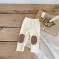 thumbnail image 5 of Generic Baby Organic Cotton Baby Kneepad Design Unisex Baby Pants Clothes Comfortable and Soft（0-6 Months Brown）, 5 of 5