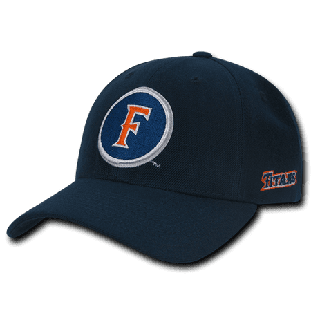 - NCAA Fullerton Cal State University Titans Structured Acrylic Cap Baseball Caps