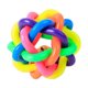 thumbnail image 2 of Pelota de goma para perros de razas pequeñas, pelota de juguete para cachorros, juguete profesional para perros y gatos con campana pequeña, 3 uds., 2 of 5