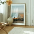 thumbnail image 6 of South Beach Overlook, Point Reyes 02 - Point Reyes Station California Photography Coastal Beach Ocean Landscape Sunset Nature Scenic Oak Framed Wall Art Print 11 x 14 inches, 6 of 12